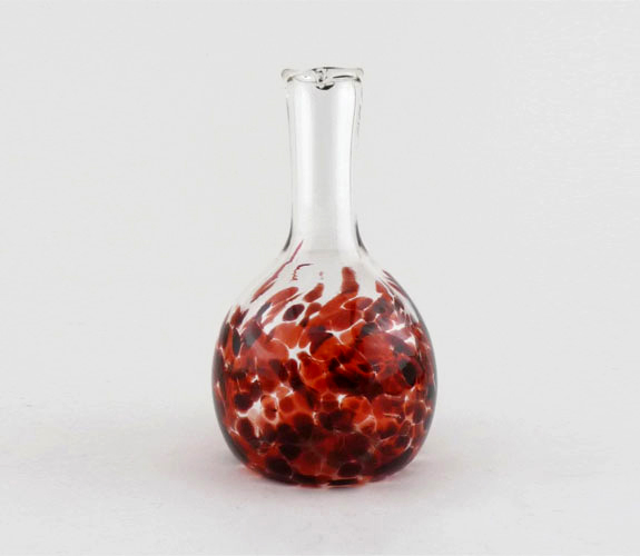 Henrietta Glass- blown glass vase